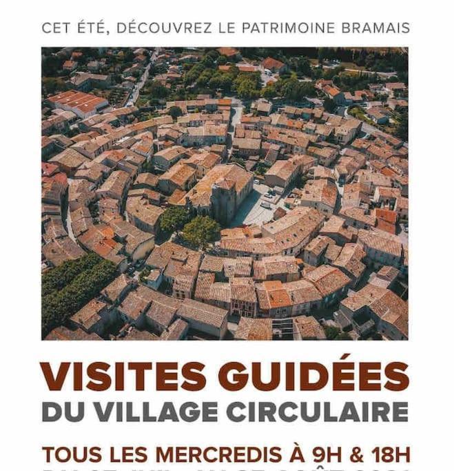 Maison Climatisee Avec Stationnement Et Wifi Bram Eksteriør billede